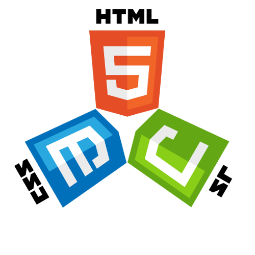 html css js